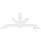 Ekena Millwork Vanguard Architectural Grade PVC Gable Bracket, 84"W x 35"H x 4"D x 6"F, 10/12 Pitch GBP084X35X0406VAN00 - alternate 4